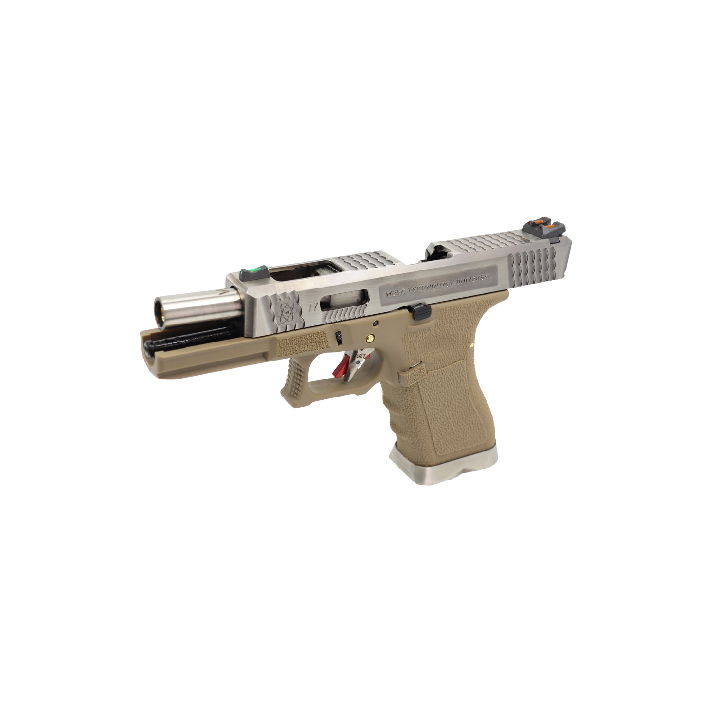 WE G17 AIRGUN T8 SV/SV/TAN|WE-45-G001WET-8
