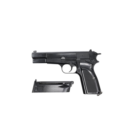 WE Browning MK3 Full Metal GBB Pistol + Spare Magazine Bundle – Classic Tactical Set (Black)
