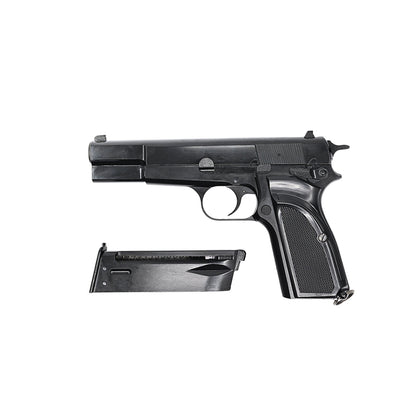 WE Browning MK3 Full Metal GBB Pistol + Spare Magazine Bundle – Classic Tactical Set (Black)