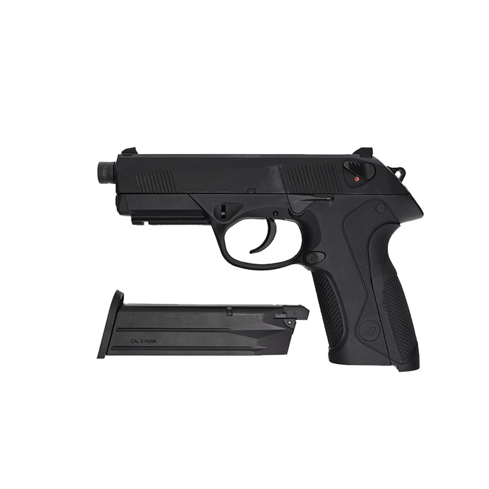 WE Bulldog Compact GBB Pistol + Spare Magazine Bundle – Tactical Backup Set (Black)