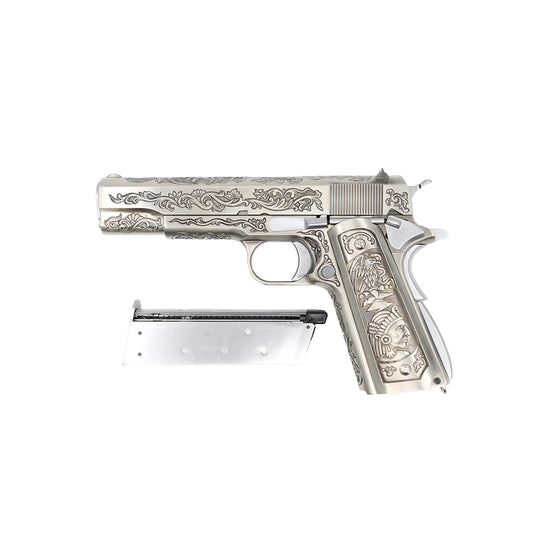 1911 Full Metal GBB Pistol + Spare Magazine Bundle – Tactical Value Set