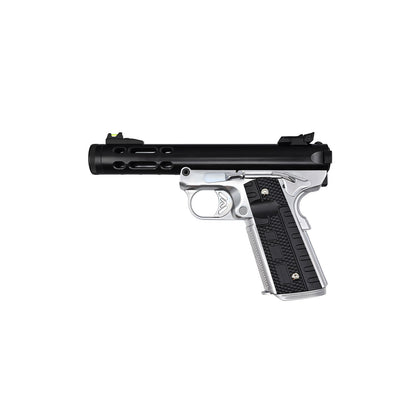 WE Galaxy 1911 Type A GBB Pistol: Black /Silver