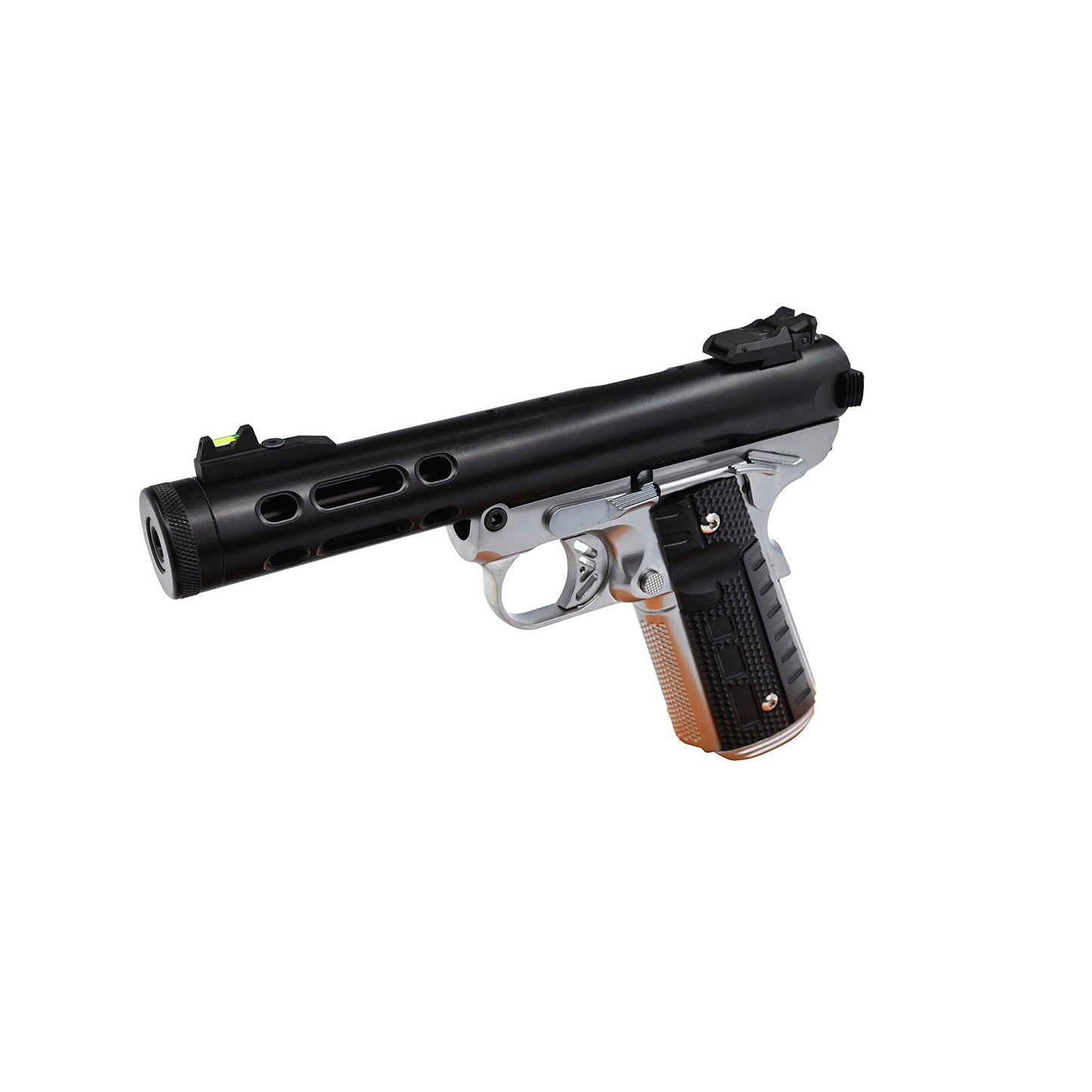 WE Galaxy 1911 Type A GBB Pistol: Black /Silver