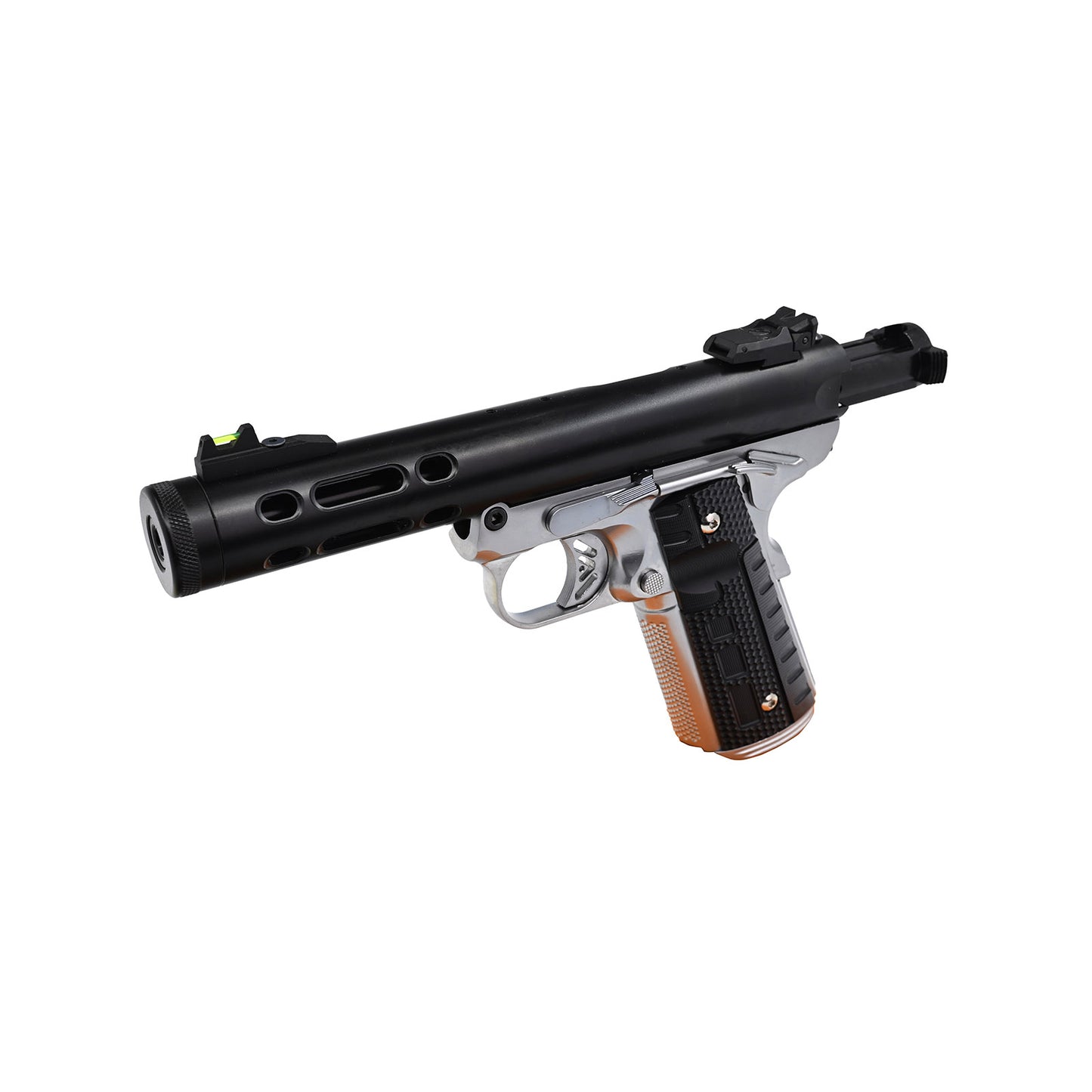 WE Galaxy 1911 Type A GBB Pistol: Black /Silver
