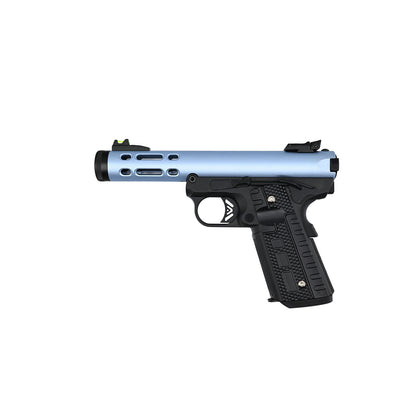 WE Galaxy 1911 Type A GBB Pistol – Blue/Black