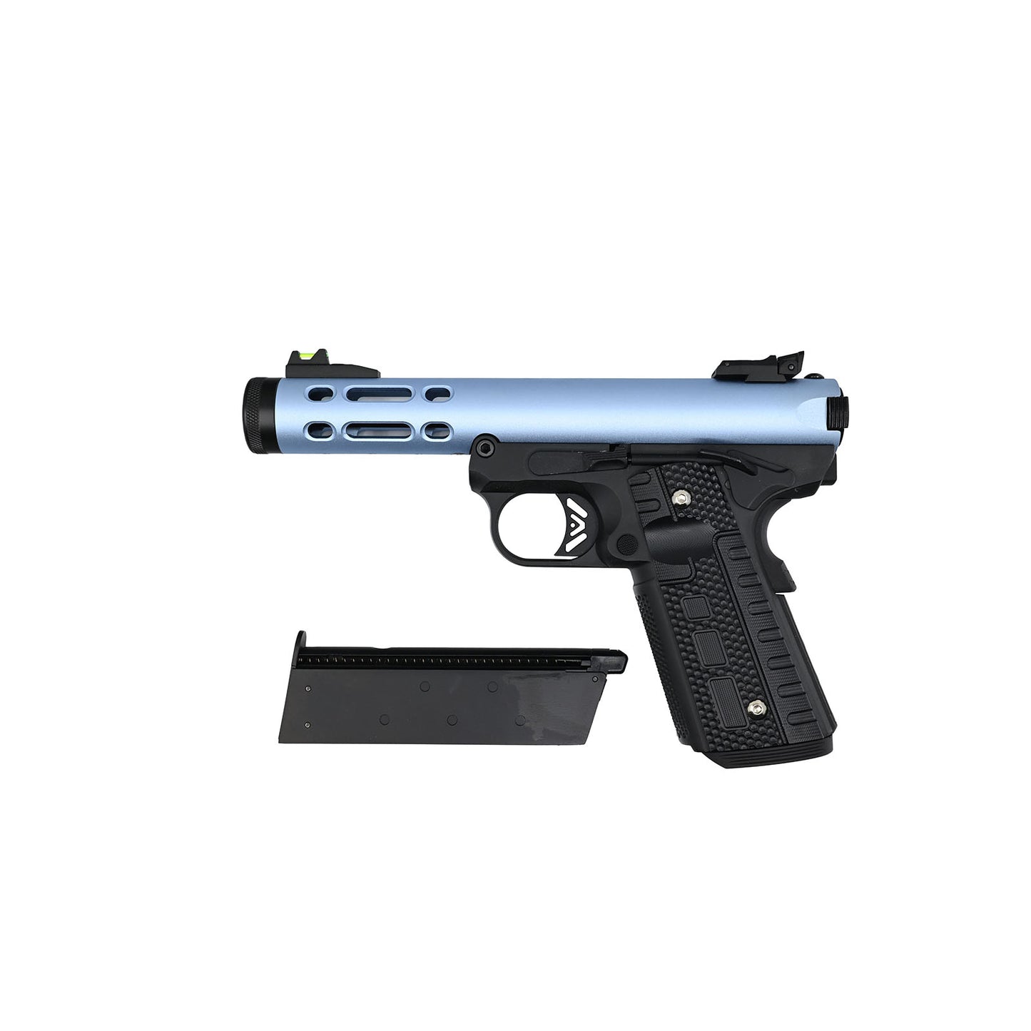 WE Galaxy 1911 Type A GBB Pistol – Blue/Black
