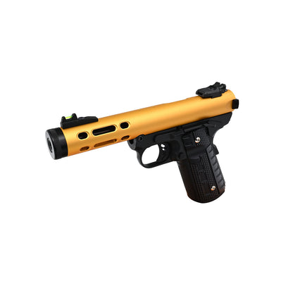 WE 1911 Galaxy Type A: Golden GBB Tactical Pistol