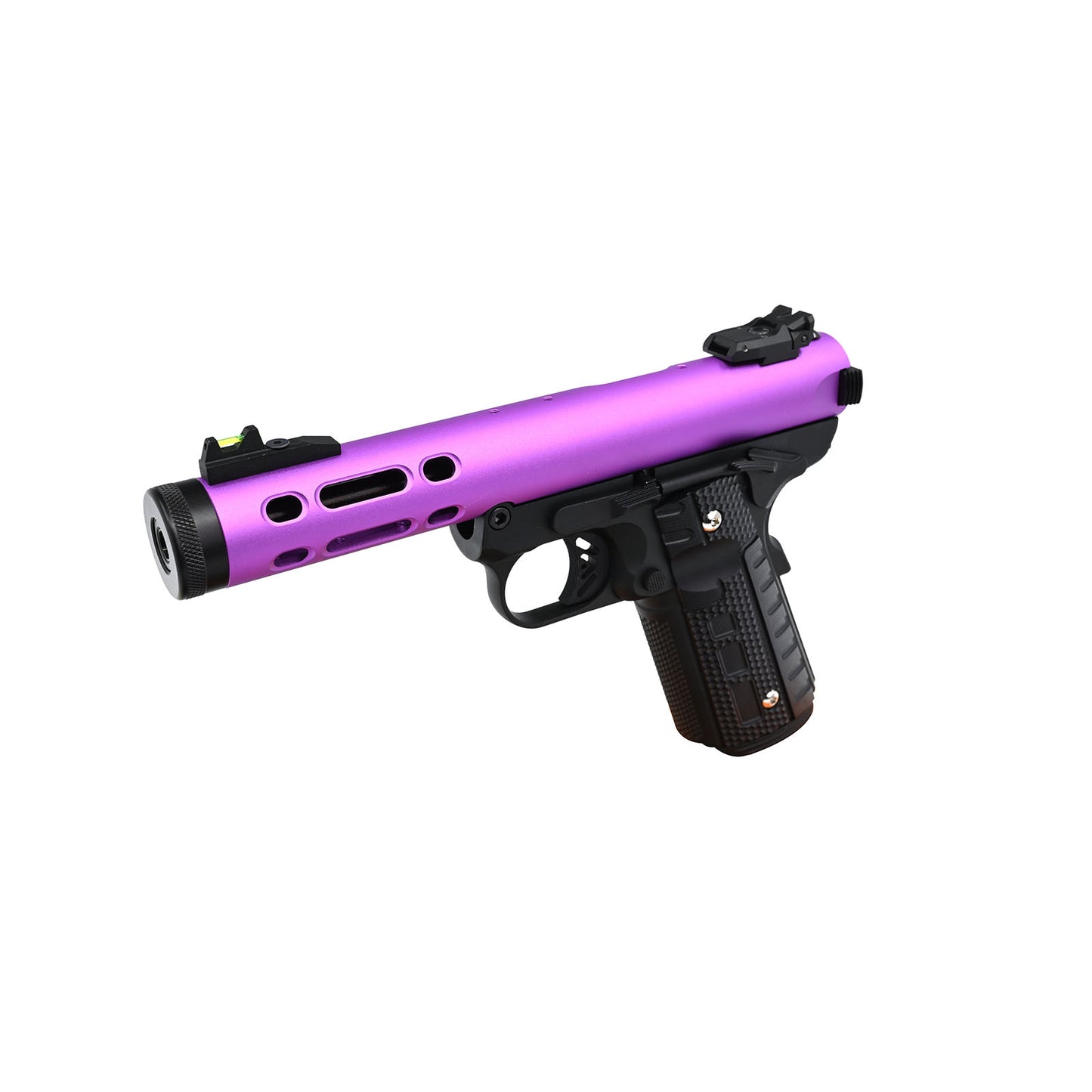 WE Galaxy 1911 Type A GBB Pistol | Purple / Black Custom