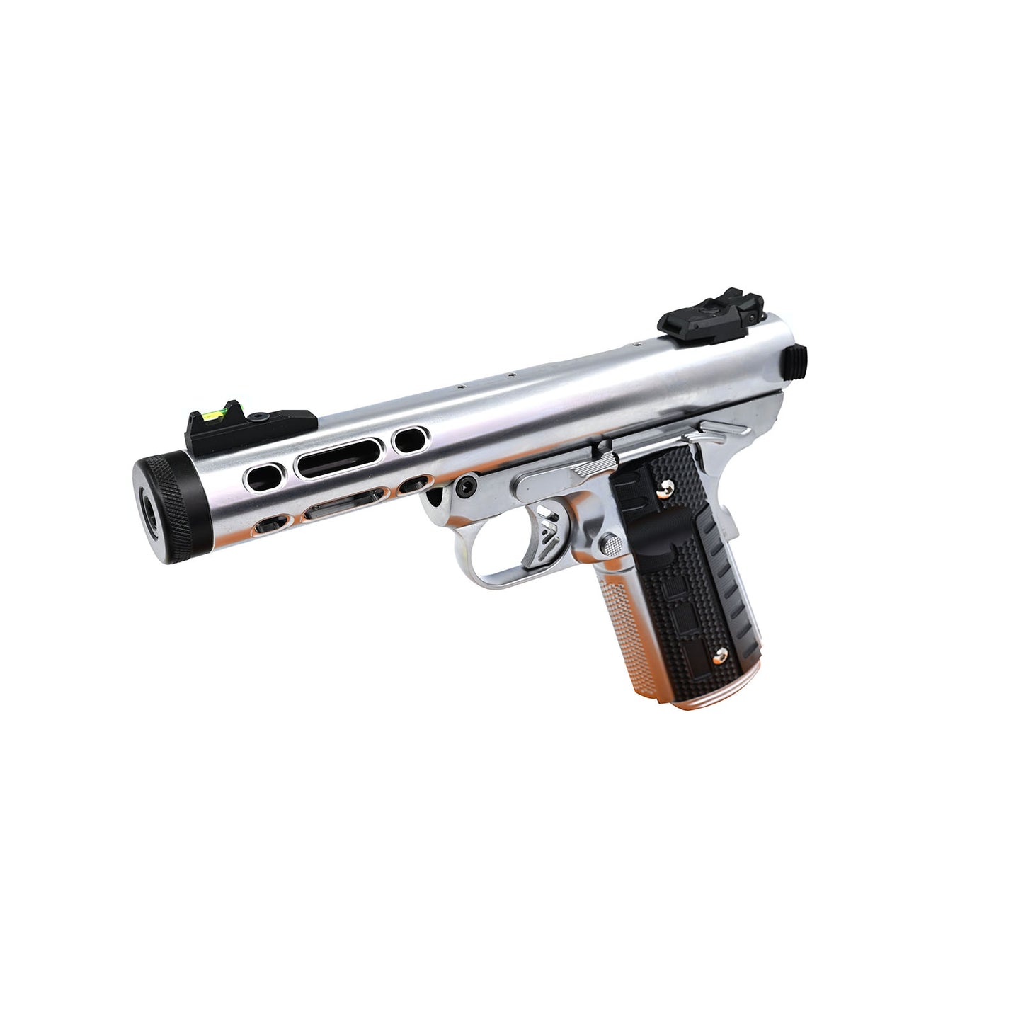 WE Galaxy 1911 Type A GBB Pistol | Full Silver Competition Design