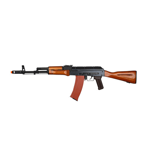 WE AK74 Wood Gas Blowback Rifle for 6mm Airsoft BBs |WE-R-AK003