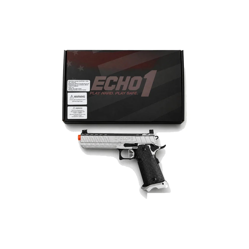 Echo1 GBB Cyclops SIL (JP-137) Pistol | Green Gas Airsoft Sidearm
