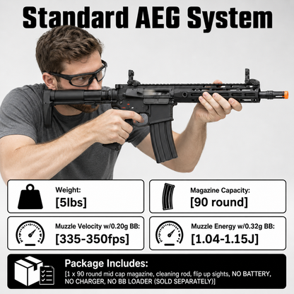 Echo1 BTS Mod 2 Full Metal M4 AEG | Tactical Airsoft Rifle