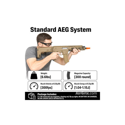 WE MSK S 3.3KG Alloy AEG Airsoft Rifle | 300rd Hi-Cap Blaster