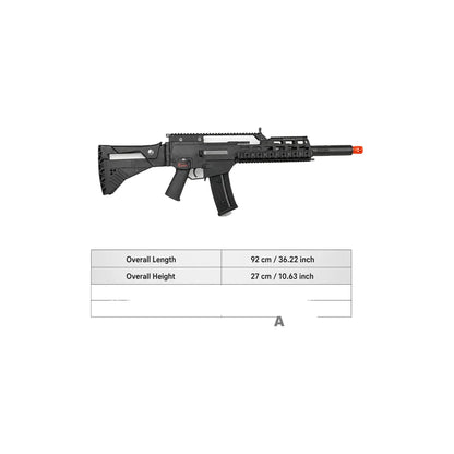 WE SR16 999RAS Full Metal AEG Airsoft Rifle | 300-Round Hi-Cap