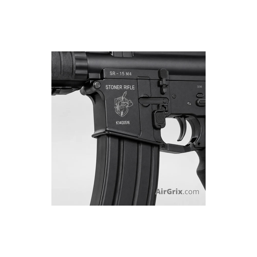 WE SR16 Style 3.25KG Alloy AEG Airsoft Rifle | 300rd Hi-Cap Blaster