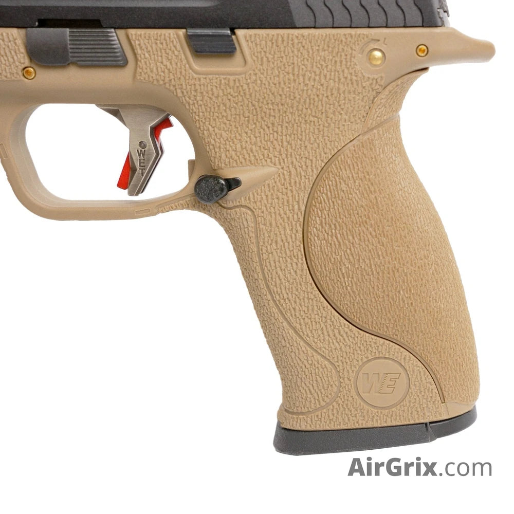 WE Big Bird T4A Gas Blowback Pistol (BK/SV/TAN)