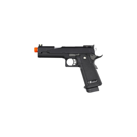 WE 5.1 Dragon Type A Hi-Capa Full Auto Gas Blowback Pistol – Black