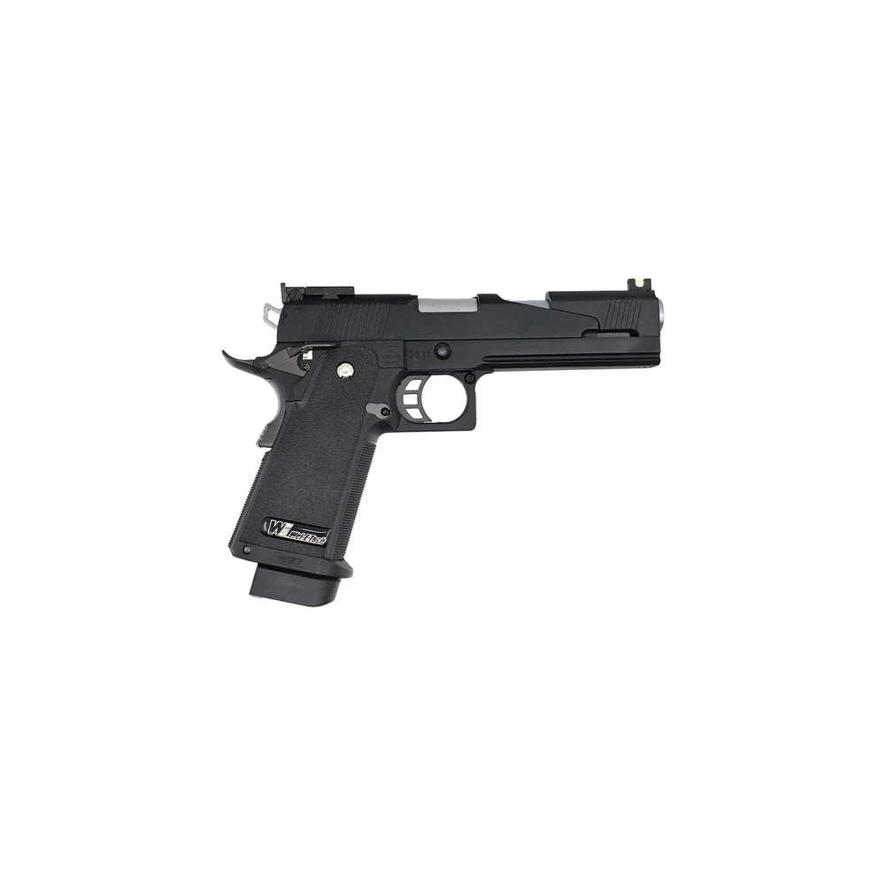 WE 5.1 Dragon Type A Hi-Capa Full Auto Gas Blowback Pistol – Black